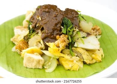 Rujak Cingur Indonesian Culinary Famous Traditional Stock Photo ...