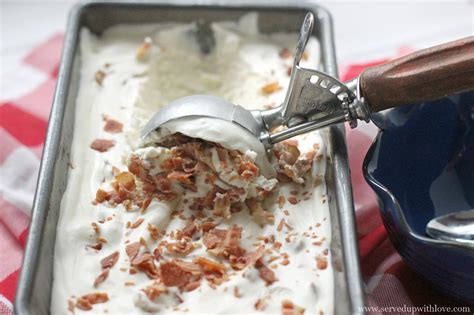 Served Up With Love: Bacon Ice Cream