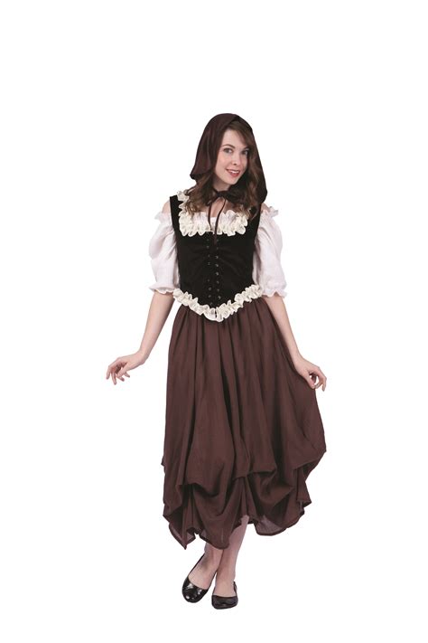 Deluxe Renaissance Adult Peasant Costume - Walmart.com - Walmart.com