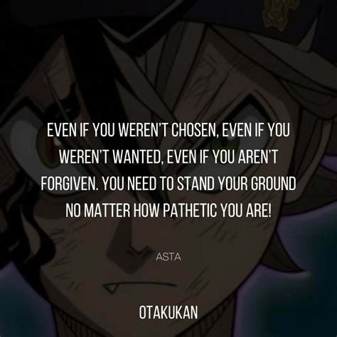 Asta Quotes That Will Help You Through Tough Times | OtaKuKan