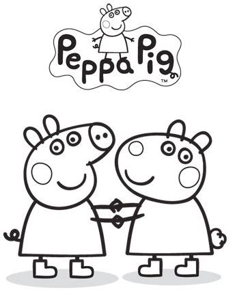 Peppa Pig Muddy Puddles Coloring Pages Coloring Pages