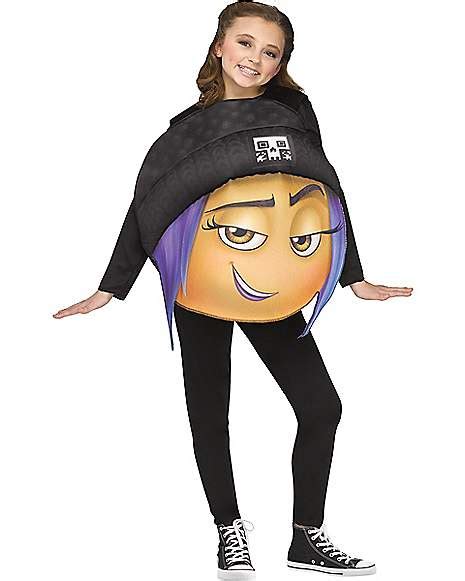 Kids Jailbreak Emoji Costume - The Emoji Movie - Spirithalloween.com