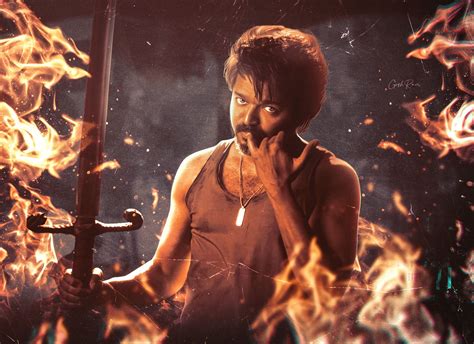 Leo Thalapathy Vijay Movie Full HD 4K+ Wallpapers - Wallpaper Buzz