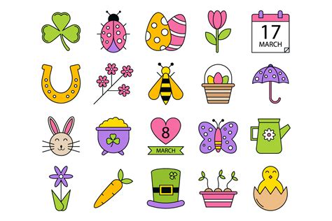 Spring Vector Free Icon Set - GraphicSurf.com