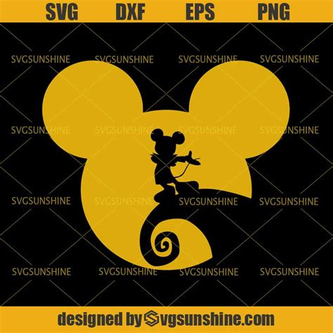 Disney Halloween SVG, Nightmare Before Christmas SVG, Mickey SVG ...