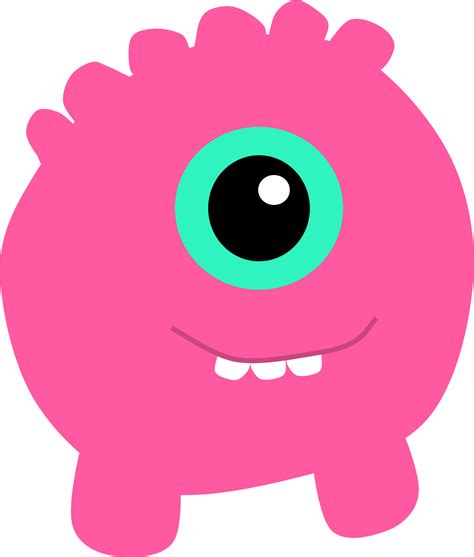 cute clipart monster - Clipground