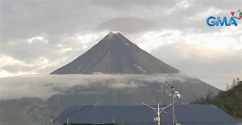 Faint crater glow seen on Mayon Volcano --PHIVOLCS - Cañaveral Web