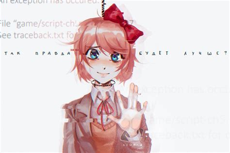 Sayori Fanart Death