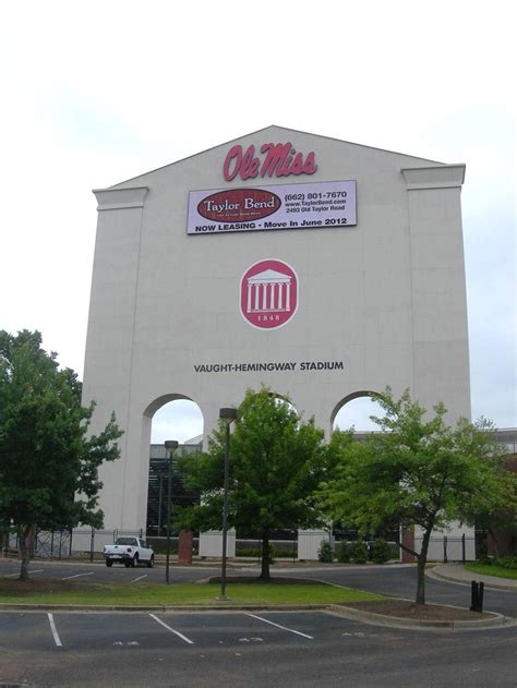 Ole Miss - University of Mississippi Rebels football - entrance to ...