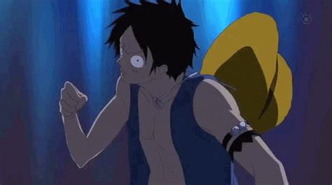 Luffy Punches Celestial Dragon One Piece GIF ...