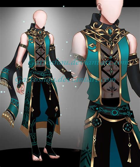 Male Outfit ADOPT 158 [Auction] [CLOSED] by GattoAdopts.deviantart.com ...