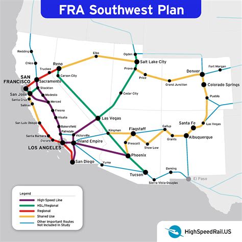 Usa High Speed Rail Map - Windy Kakalina