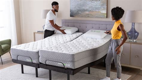 GhostBed Split King Mattress & Adjustable Bed Set | GhostBed®