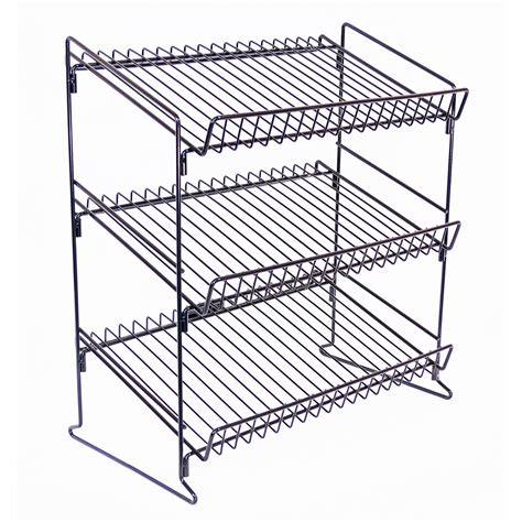 3 Shelf Wire Counter Display Rack