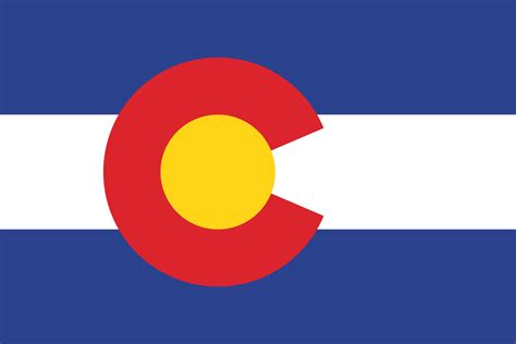 Colorado officially flag 2458742 Vector Art at Vecteezy