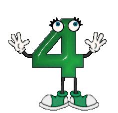 Animated Number 4 - ClipArt Best