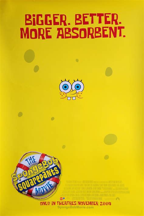 The Spongebob Squarepants Movie-original Vintage Movie Poster of ...