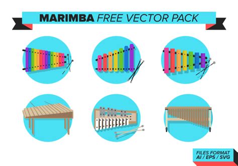 Marimba Free Vector Pack - Download Free Vectors, Clipart Graphics ...