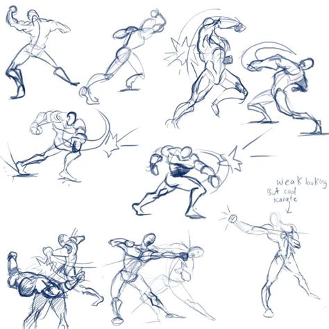 Punching Drawing Reference ~ 40+ Best Collections Drawing Punch Pose ...