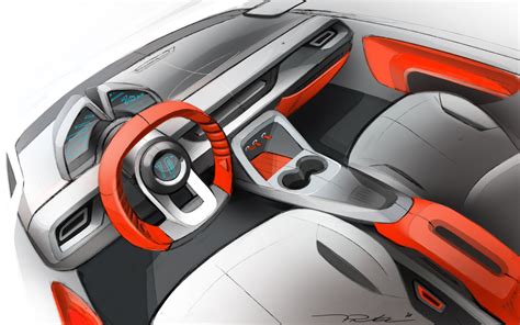 Interior car concept by Thomas Pinel at Coroflot.com