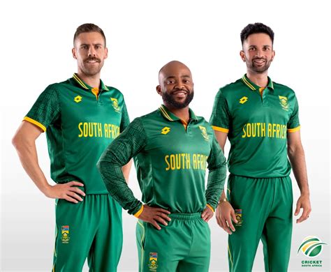 South Africa Reveals New Kit for ICC Cricket World Cup 2023 Preparations