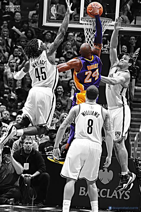 Kobe bryant dunks 7 Basketball, Kobe Bryant Dunking HD phone wallpaper ...