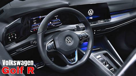 New Volkswagen Golf R Interior - YouTube