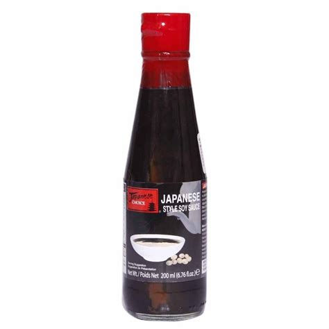 JAPANESE CHOICE JAPANESE STYLE SOY SAUCE-200ML