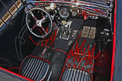 Rat Rod Interior Photograph by Chet King