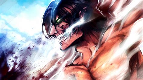 Attack on Titan Eren Wallpaper - WallpaperSafari