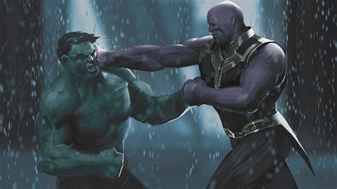 Hulk Vs Thanos, HD Superheroes, 4k Wallpapers, Images, Backgrounds ...