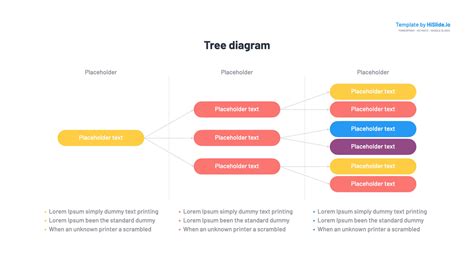 Tree Diagram PPT Template Free Download