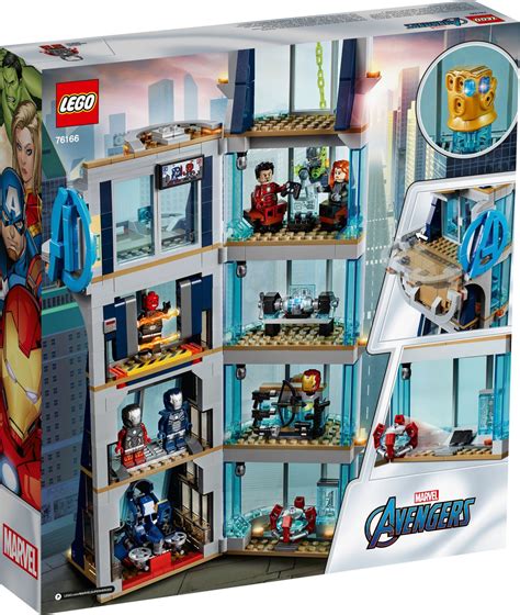 Brick Built Blogs: Lego Marvel 76166 Avengers Tower Official Images