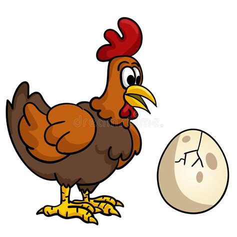 Scared Chicken Cartoon Images