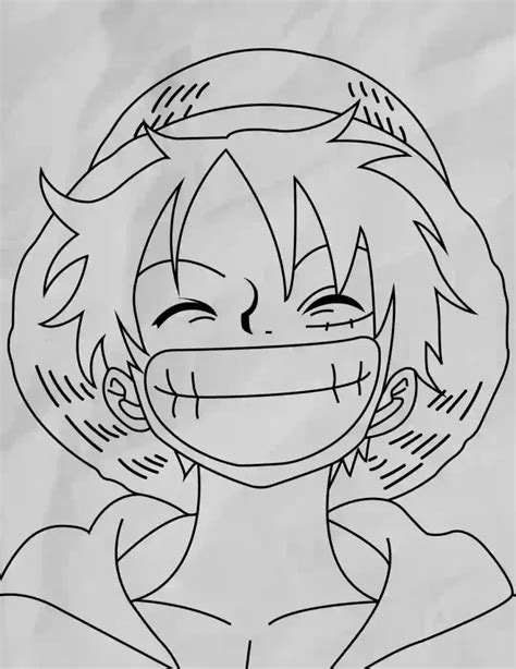 Anime Character Drawing Challenge Monkey Luffy Using, 53% OFF