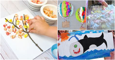 25 Totally Awesome Texture Crafts for Preschoolers