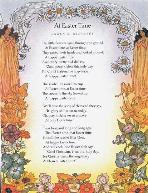 Easter Poem – Short And Christan Poem For Church | Oppidan Library