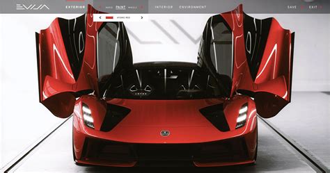 Lotus Unveils Evija Electric Supercar Configurator