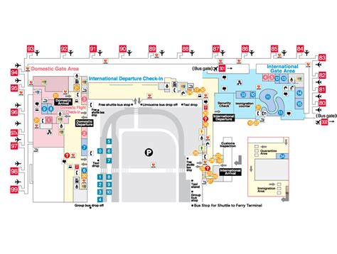 Kix Airport Map