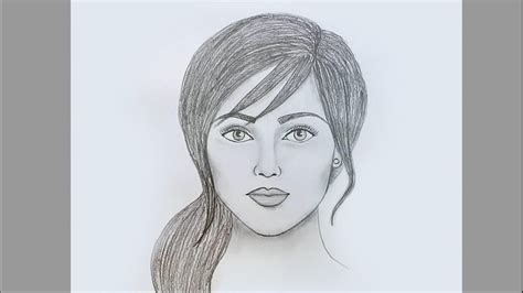 How To Draw A Person Step By Step Realistic : Draw the base of the head ...