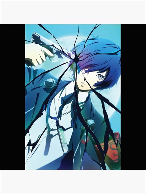 "Persona 3 Protagonist Background" Poster by CassidyCreates | Redbubble