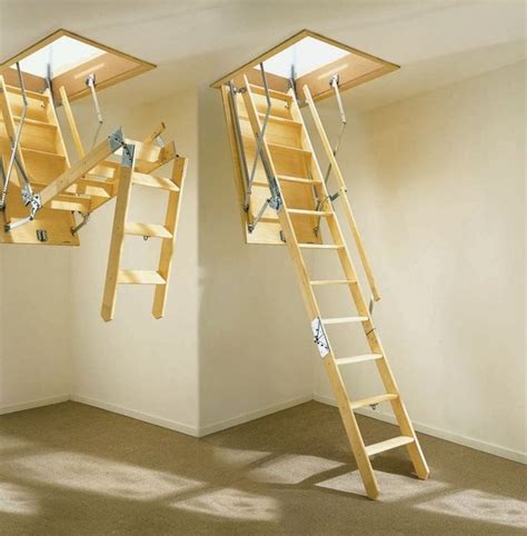 Attic stairs design ideas – pros and cons of different types