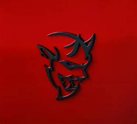 2018 Dodge Challenger SRT Demon Emblem. | Dodge challenger, Srt demon ...