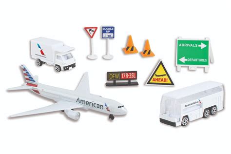 American Airlines Airport Playset "New Livery" Toy – RM Model Store