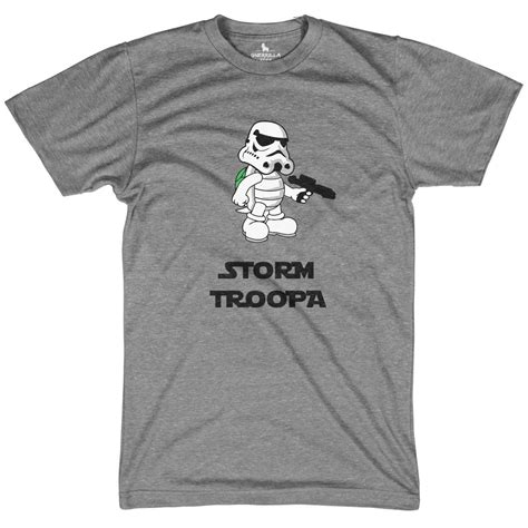 Funny Star Wars T-Shirts | Storm Troopa | Guerrilla Tees