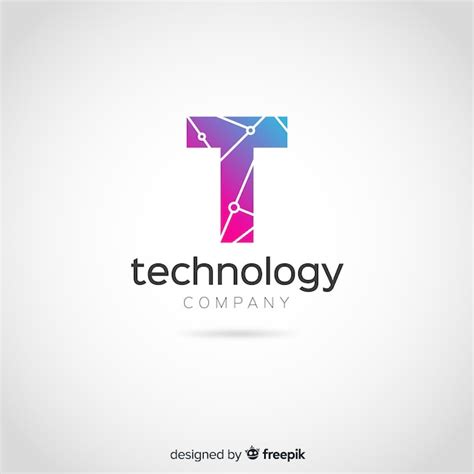 Free Vector | Gradient technology logo