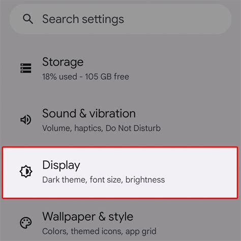 How to Reset Display Settings on Google Pixel 7