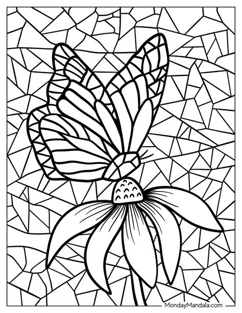 22 Mosaic Coloring Pages (Free PDF Printables)