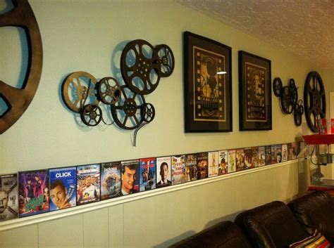 home theatre wall decor Home theatre wall ideas