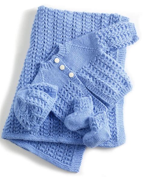 Baby Set Knitting Patterns | In the Loop Knitting